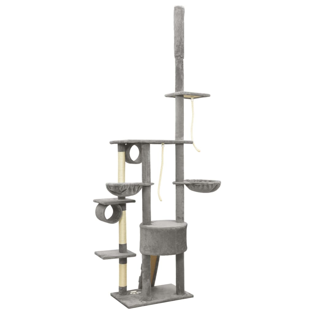 Kattoon Asti Yltävä Kissan Kiipeilypuu 220-240 Cm
