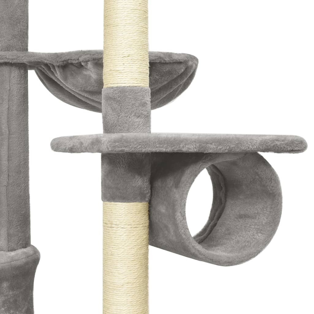 Kattoon Asti Yltävä Kissan Kiipeilypuu 220-240 Cm