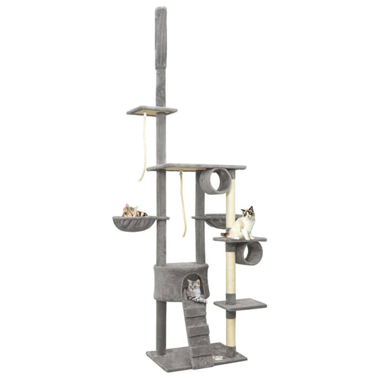 Kattoon Asti Yltävä Kissan Kiipeilypuu 220-240 Cm