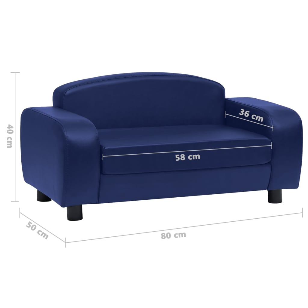 Koiran Sohva 80X50X40 Cm Keinonahka