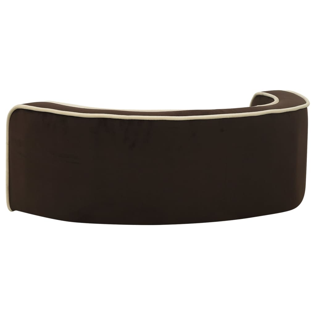 Taitettava Koiran Sohva 73X67X26 Cm Plyysi Pestävä