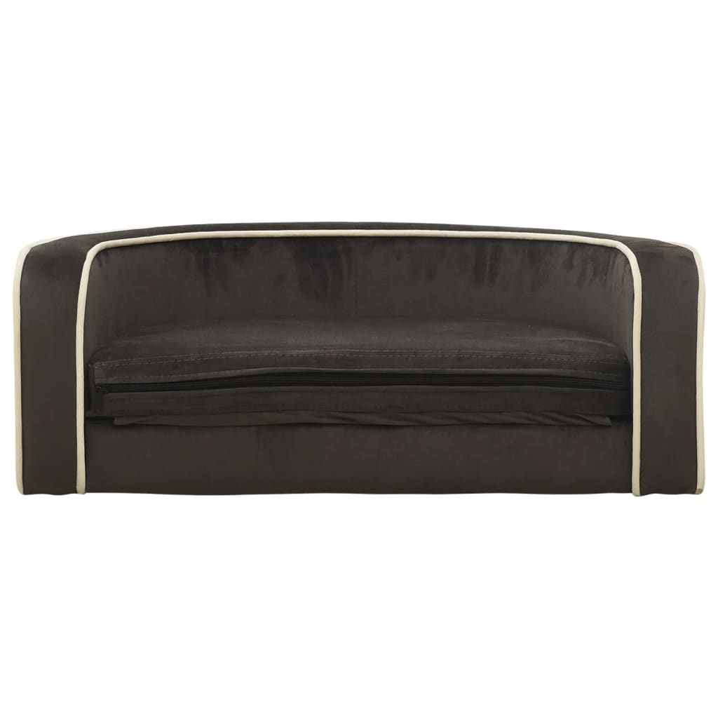 Taitettava Koiran Sohva 73X67X26 Cm Plyysi