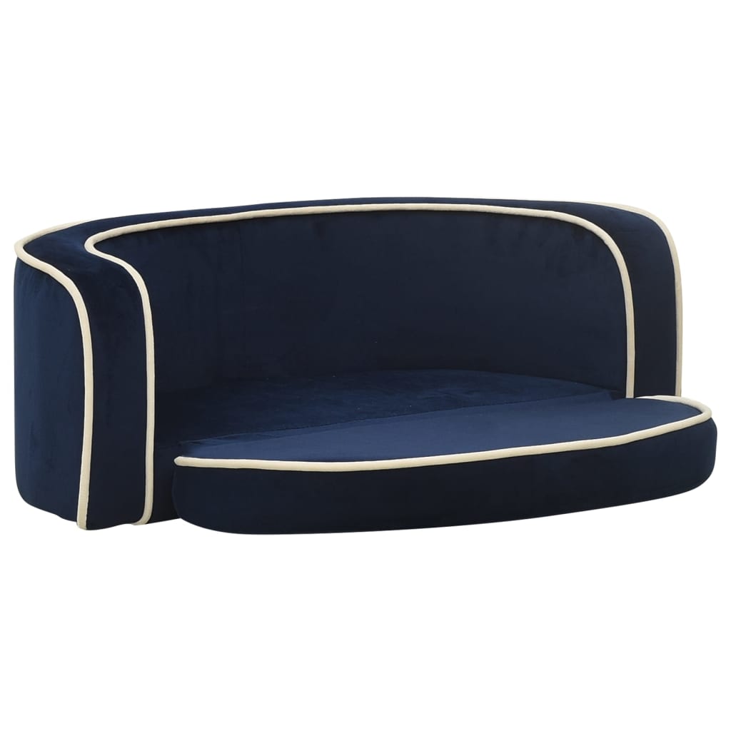 Taitettava Koiran Sohva 73X67X26 Cm Plyysi Pestävä