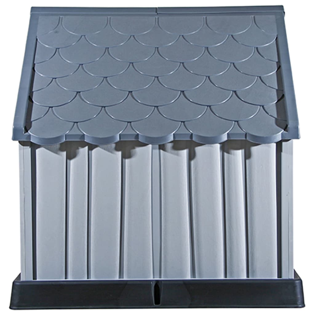 Koirankoppi Harmaa 92X87X91 Cm Muovi