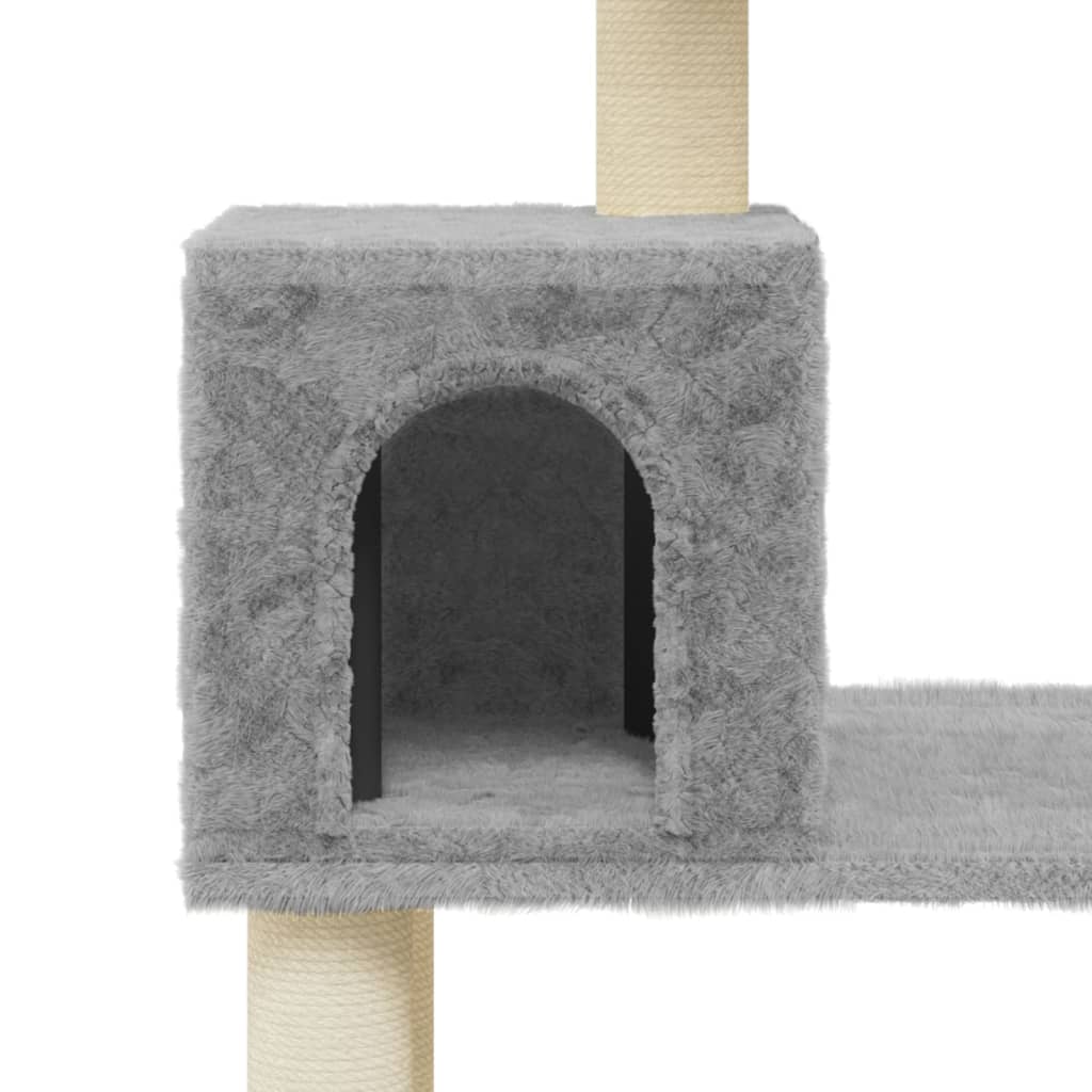 Kissan Kiipeilypuu Sisal- Raapimispylväillä 147Cm