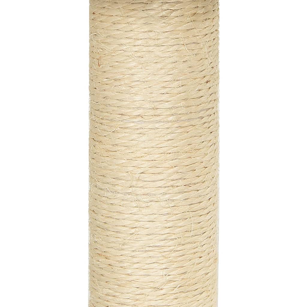 Kissan Kiipeilypuu Sisal- Raapimispylväillä 155 Cm