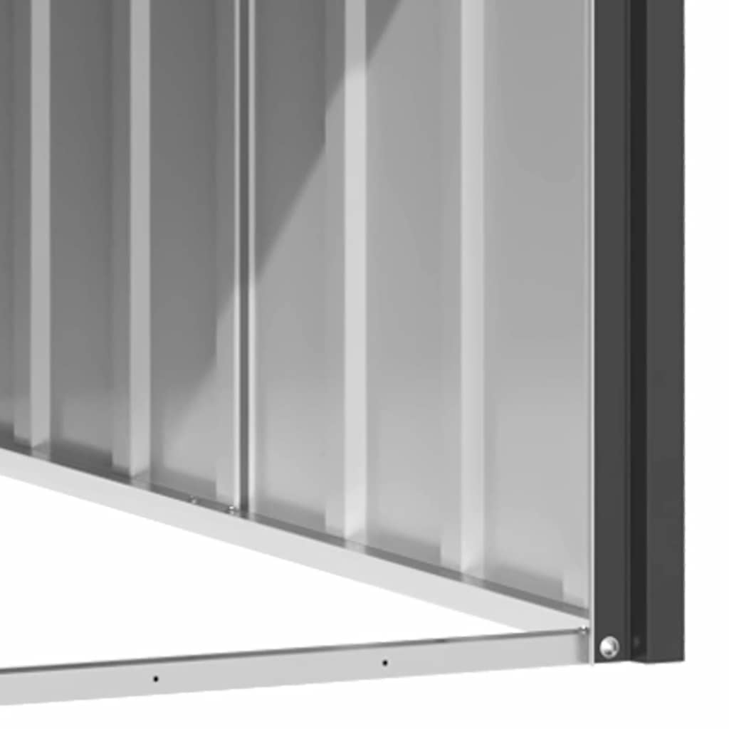 Koirankoppi 116,5X153X81,5 Cm Galvanoitu Teräs