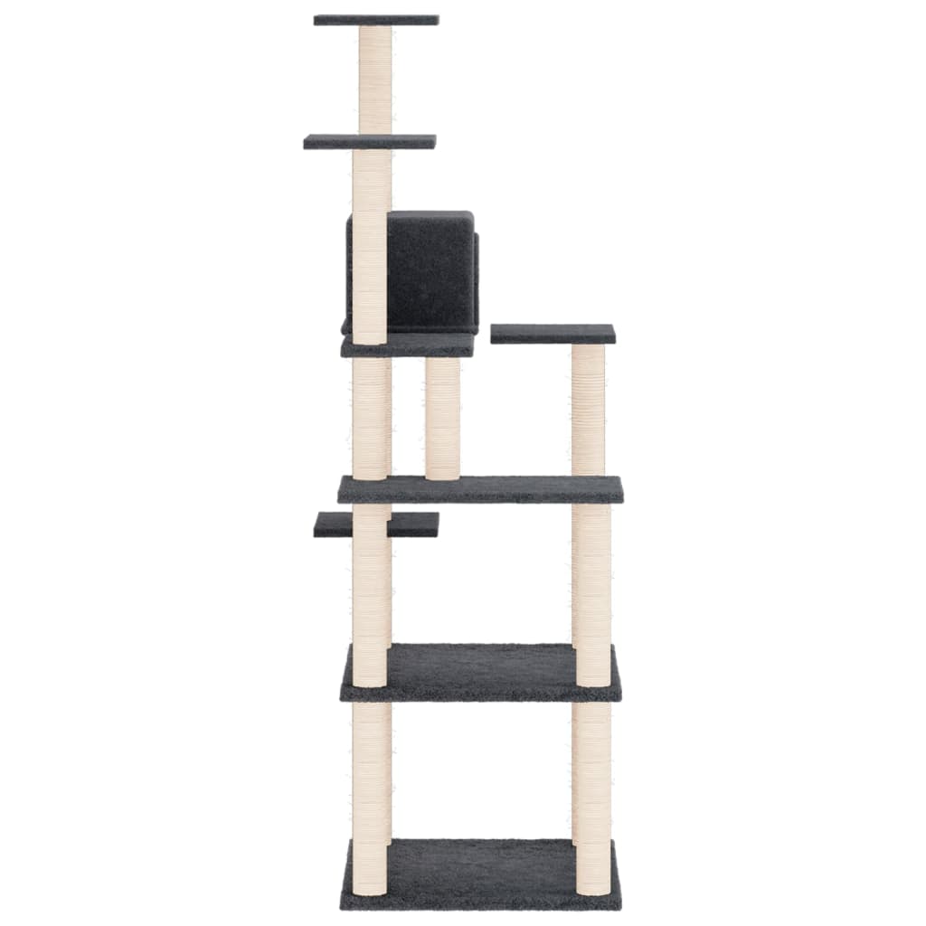 Kissan Kiipeilypuu Sisal- Raapimispylväillä 153 Cm