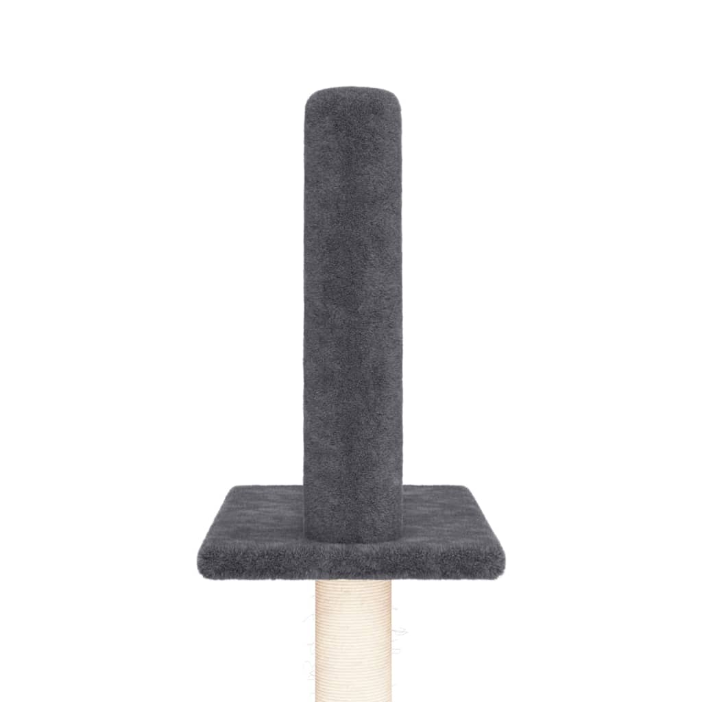 Kattoon Asti Yltävä Kissan Kiipeilypuu T.harmaa 250,5-276,5 Cm