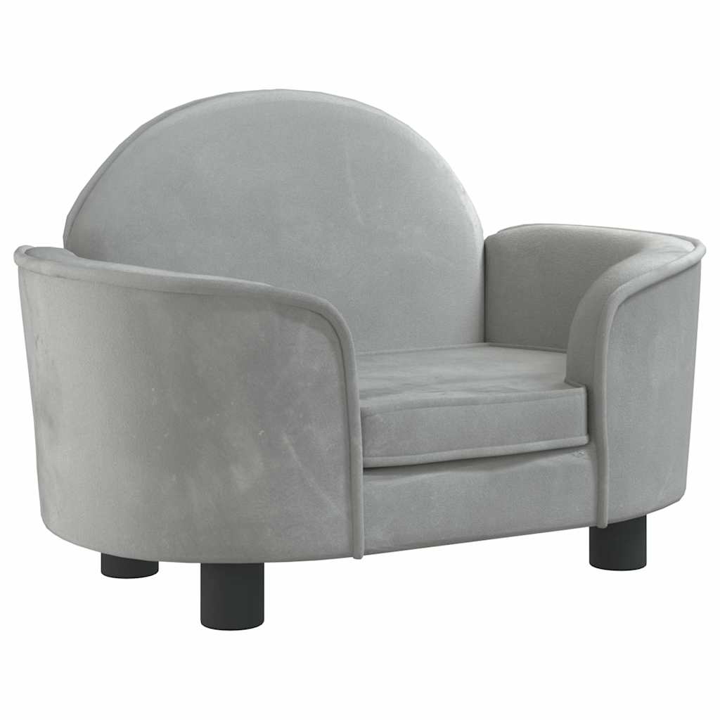 Koiran Sänky Vaaleanharmaa 66X40X45 Cm Sametti