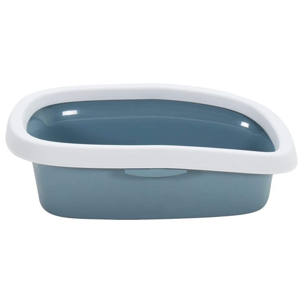 Kissan Hiekkalaatikko Sininen Ja Valkoinen 58X39X17 Cm Pp