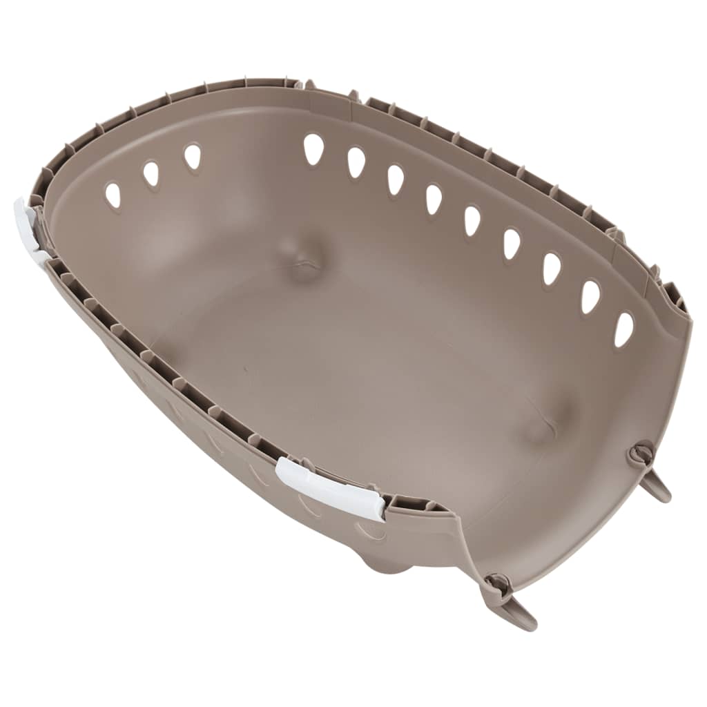 Lemmikin Kuljetuslaatikko Valkoruskea 50X34,5X32 Cm Pp