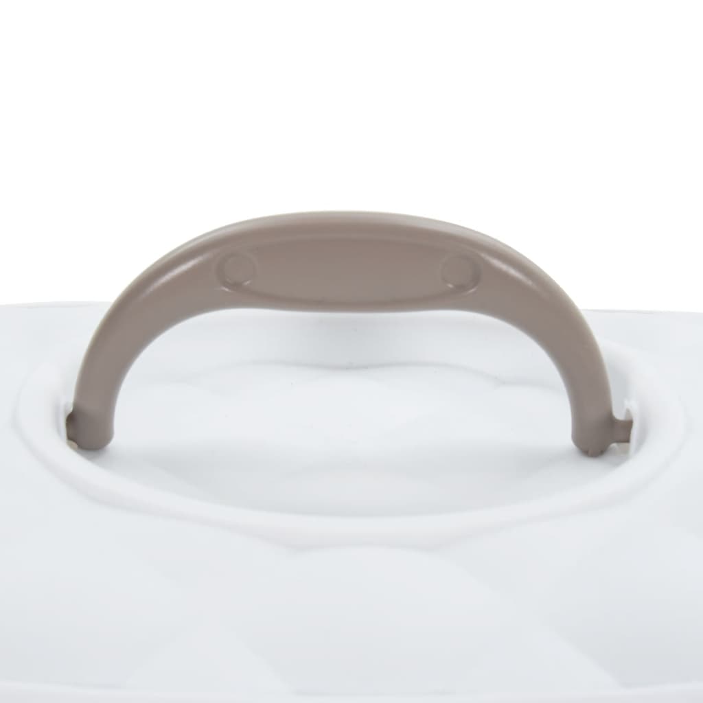 Lemmikin Kuljetuslaatikko Valkoruskea 50X34,5X32 Cm Pp