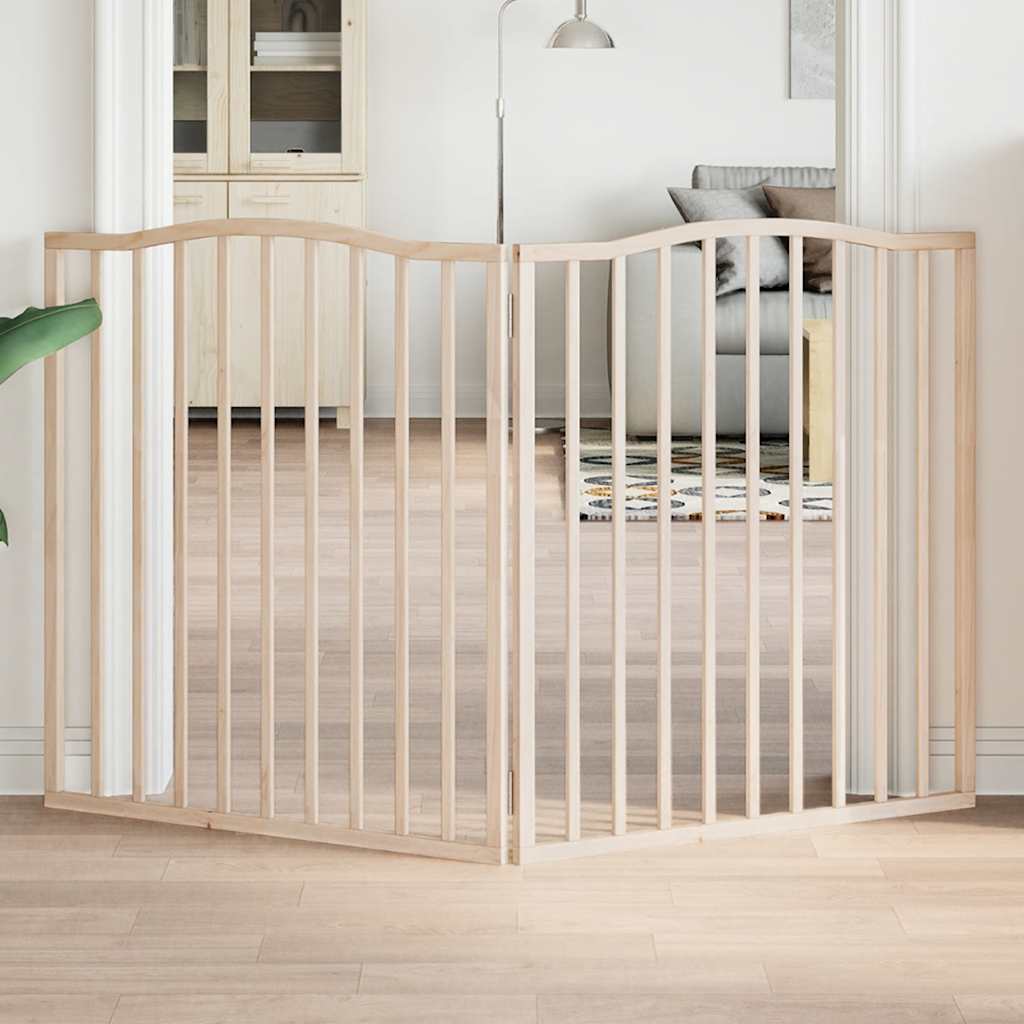 Koiraportti Taitettava 2 Paneelia 160Cm Poppelipuu