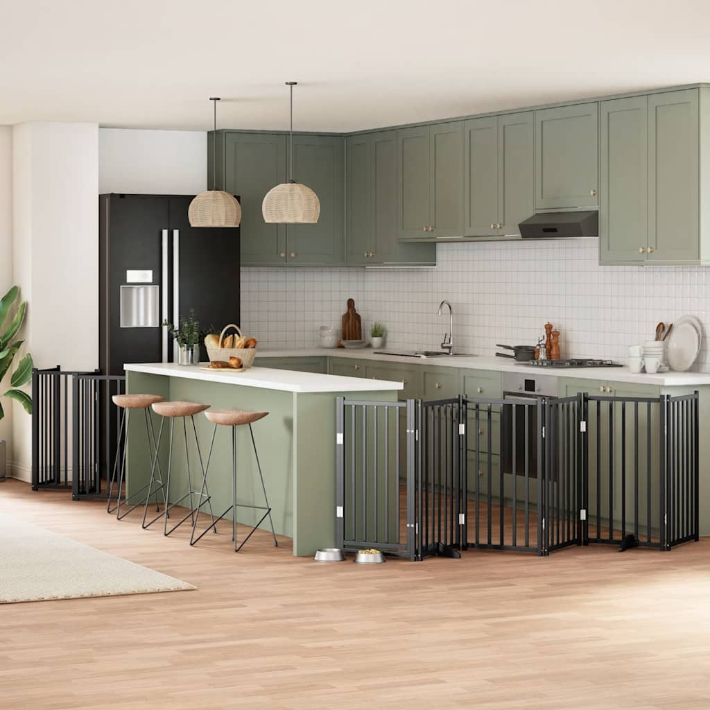 Koiraportti Kokoontaittuva 10 Paneelia 800 Cm Poppelipuu