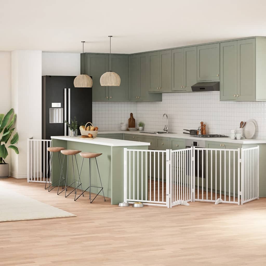 Koiraportti Kokoontaittuva 10 Paneelia 800 Cm Poppelipuu