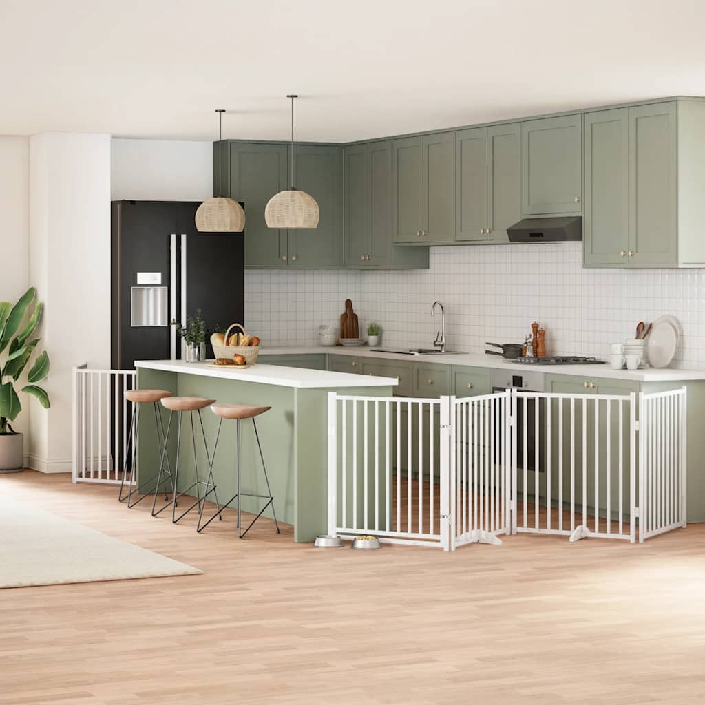 Koiraportti Kokoontaittuva 10 Paneelia 800 Cm Poppelipuu