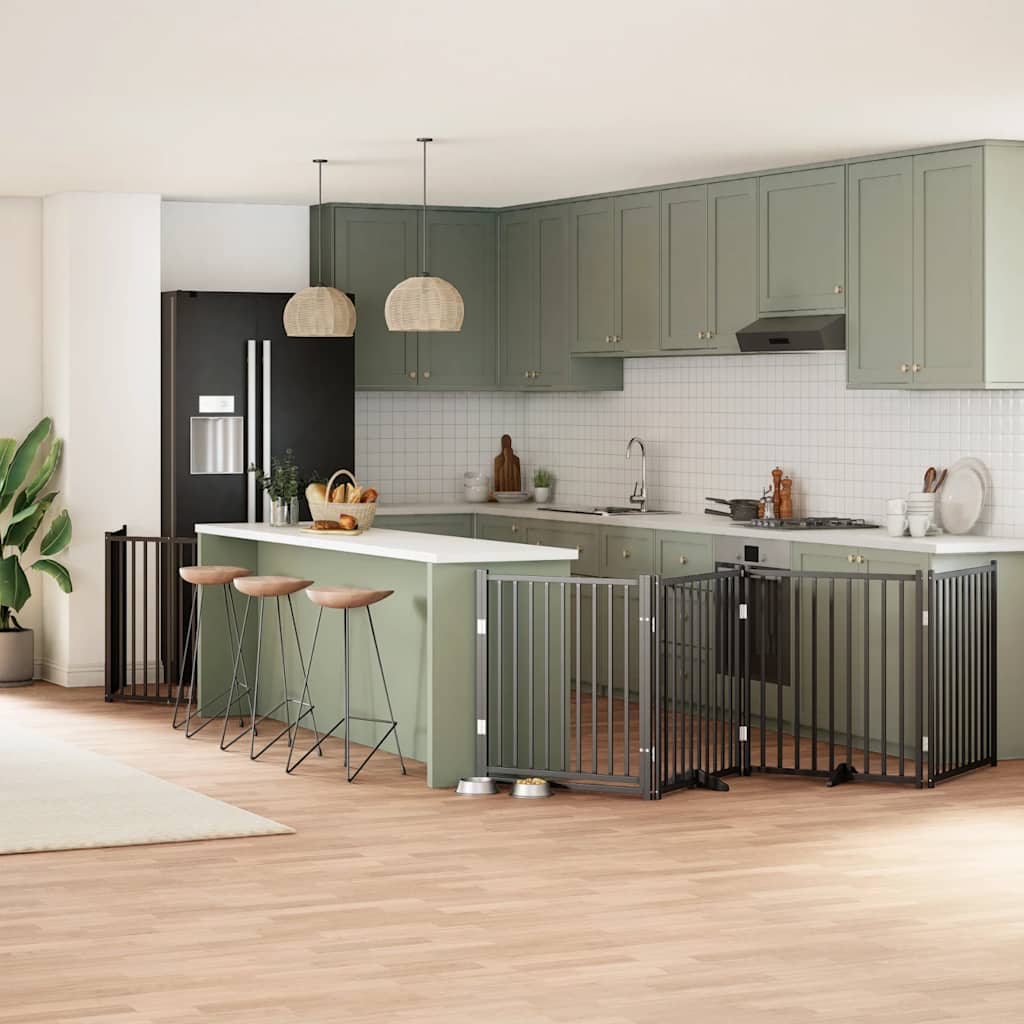 Koiraportti Kokoontaittuva 10 Paneelia 800 Cm Poppelipuu