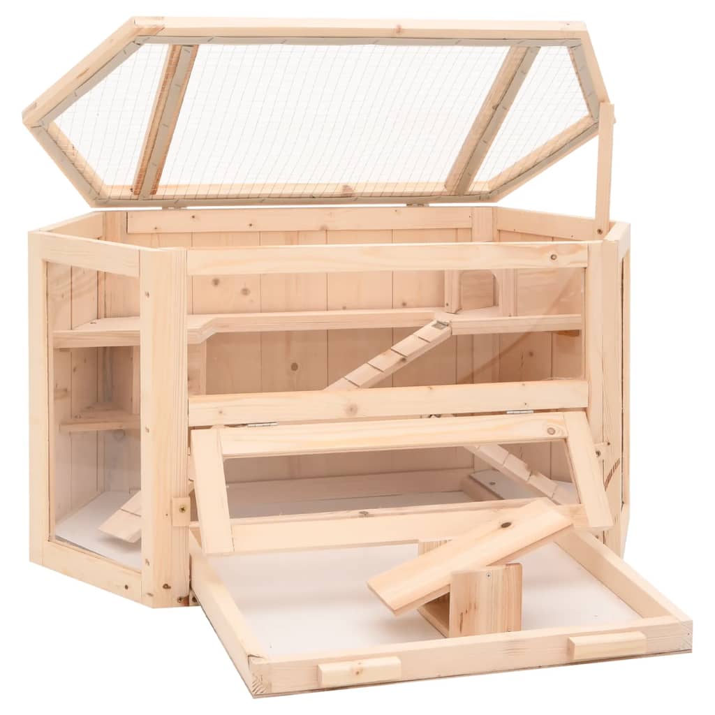 Hamsterin Häkki 80X40X43 Cm Täysi Kuusi