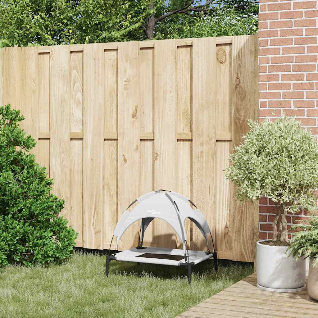 Koiran Peti Hopea Harmaa S Teräs