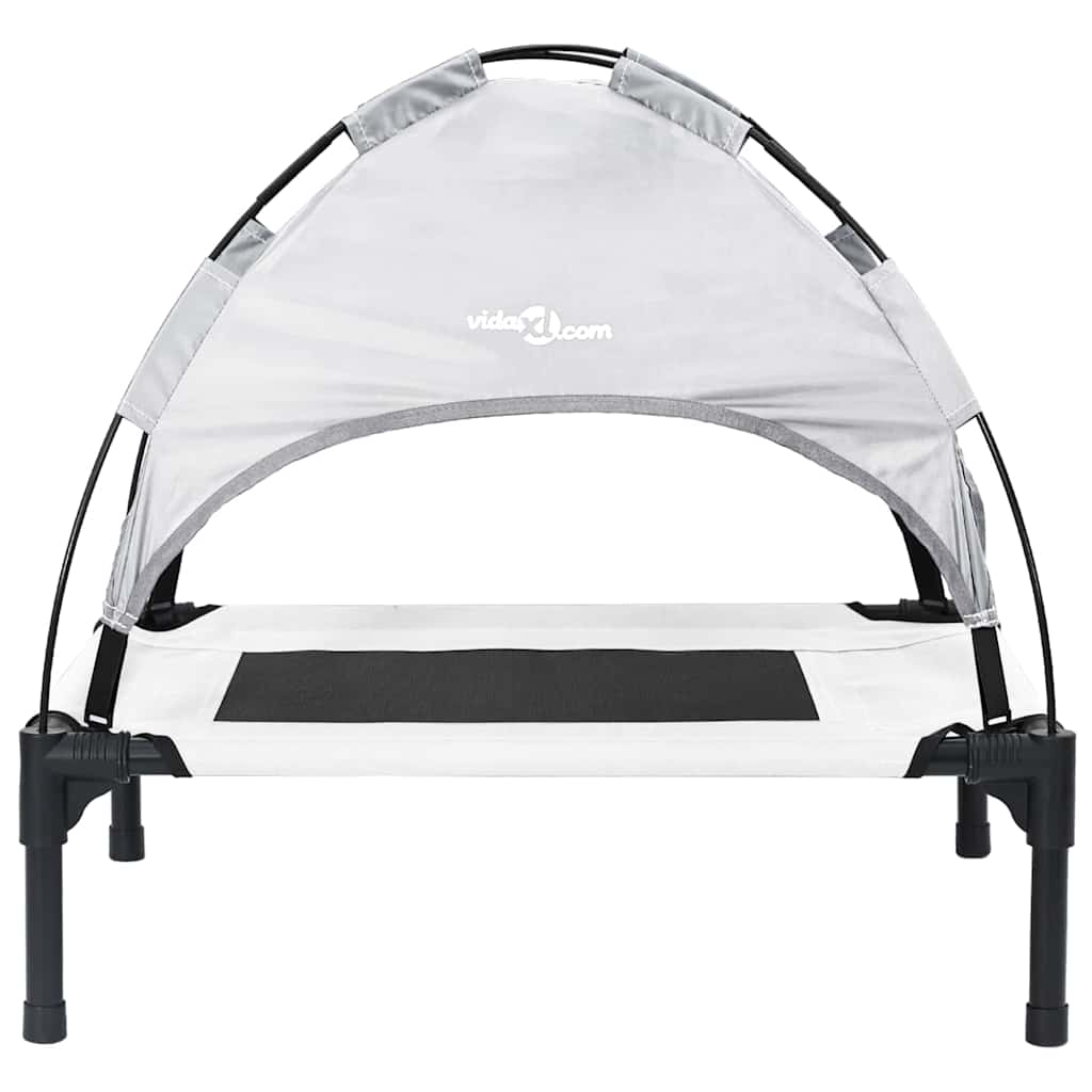 Koiran Peti Hopea Harmaa M Teräs