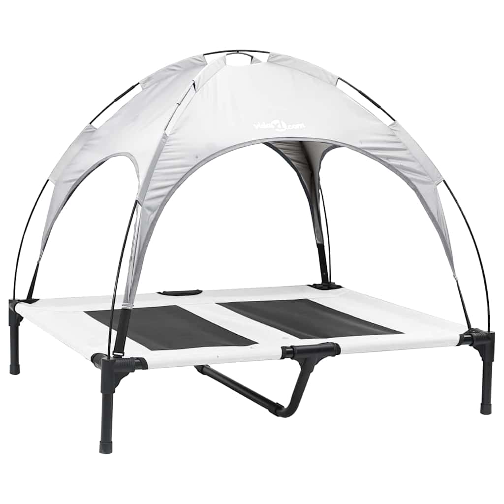 Koiran Peti Harmaa Hopea L Teräs