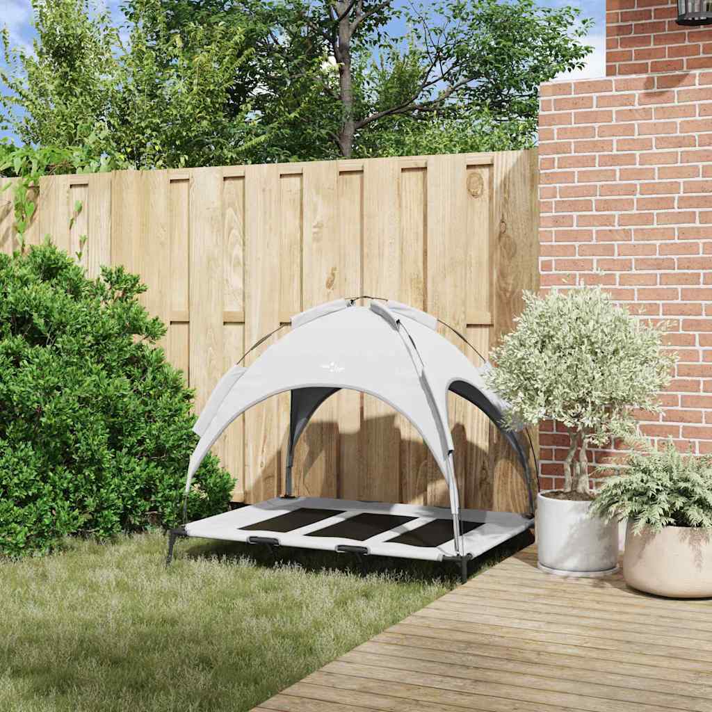 Koiran Peti Harmaa Hopea Xl Teräs