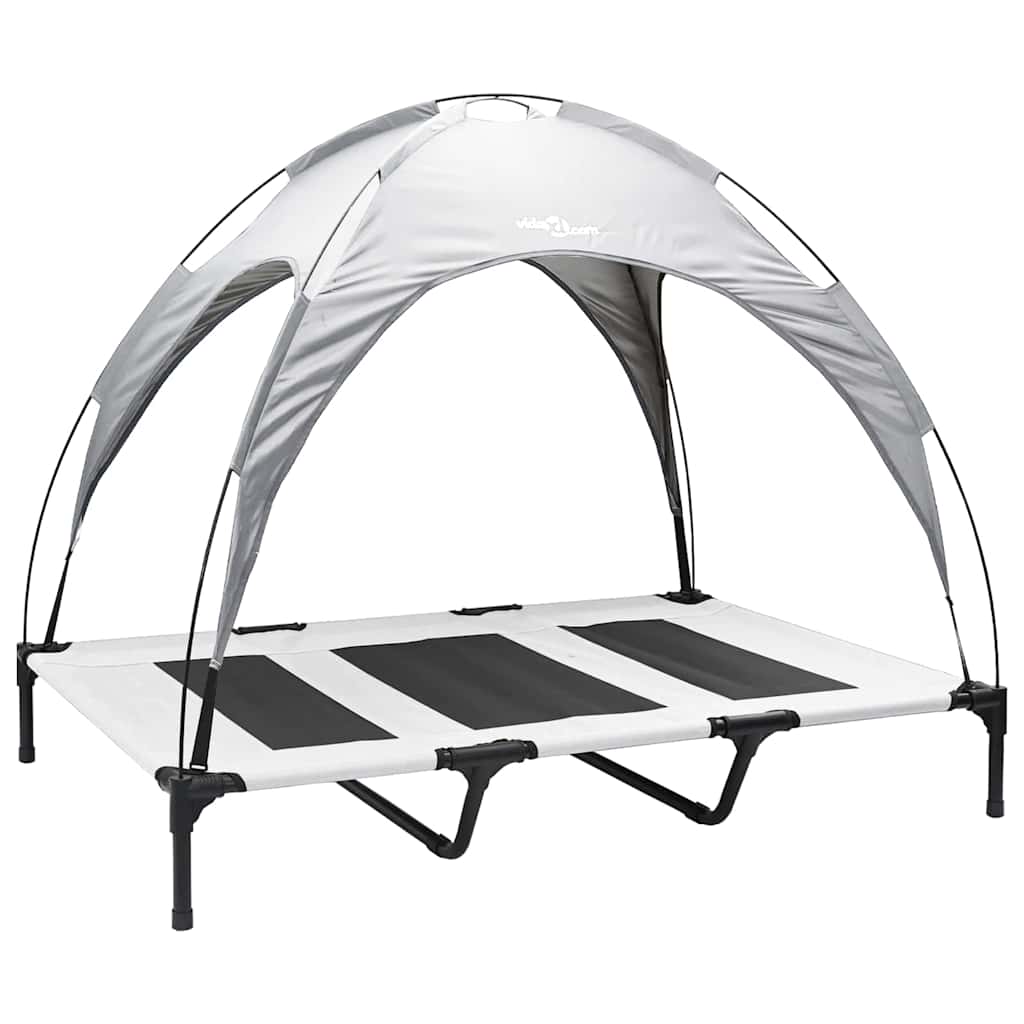 Koiran Peti Harmaa Hopea Xl Teräs