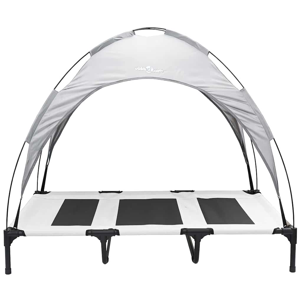 Koiran Peti Harmaa Hopea Xl Teräs