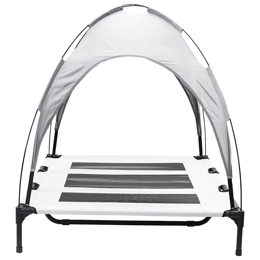 Koiran Peti Harmaa Hopea Xl Teräs