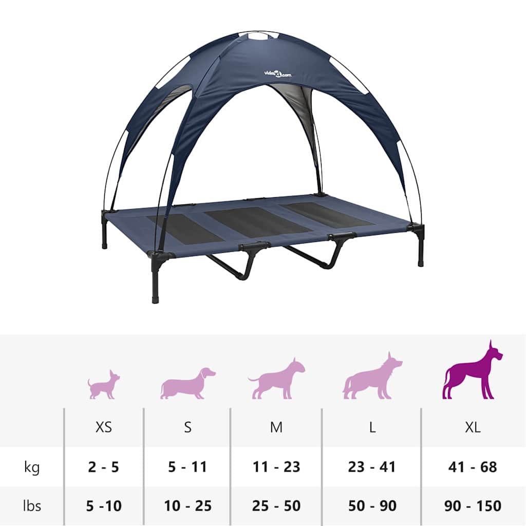 Koiran Peti Laivastonsininen Xl Teräs