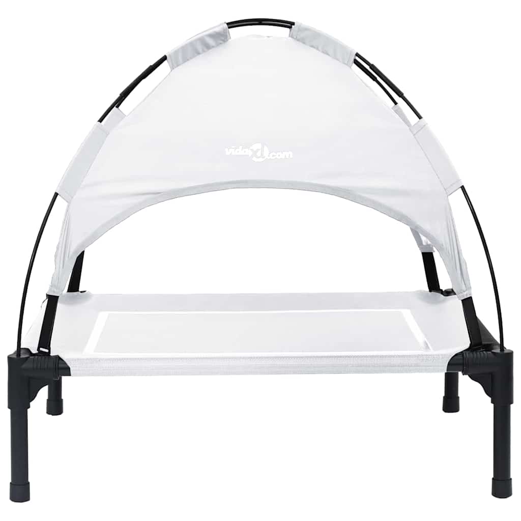 Koiran Peti Hopea Harmaa M Teräs