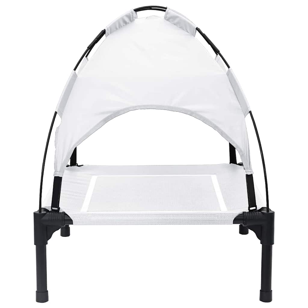 Koiran Peti Hopea Harmaa M Teräs