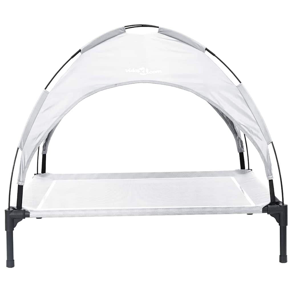 Koiran Peti Hopea Harmaa L Teräs