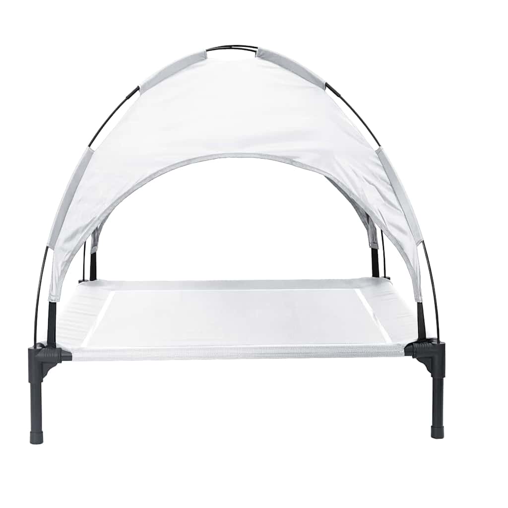 Koiran Peti Hopea Harmaa L Teräs