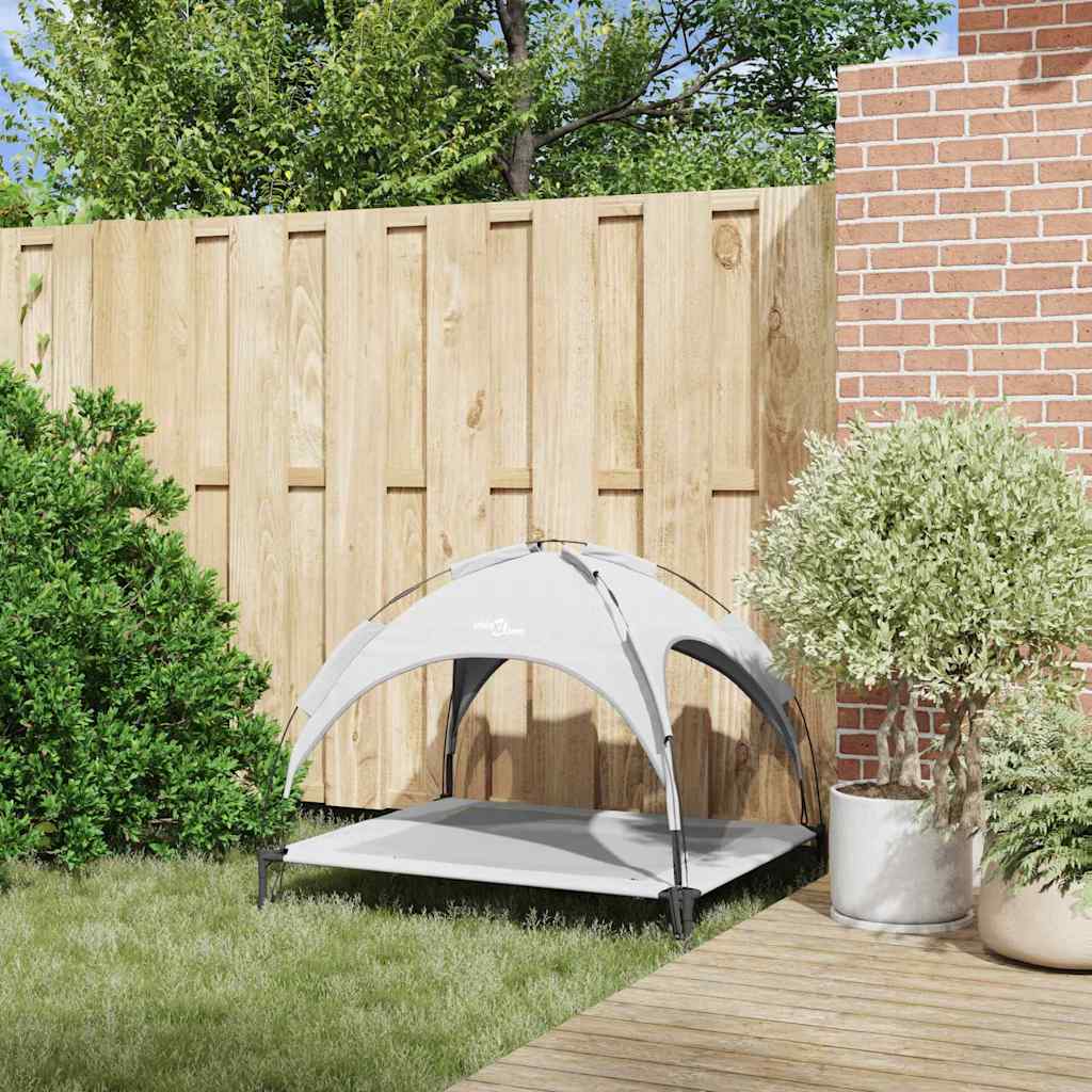 Koiran Peti Hopea Harmaa Xl Teräs