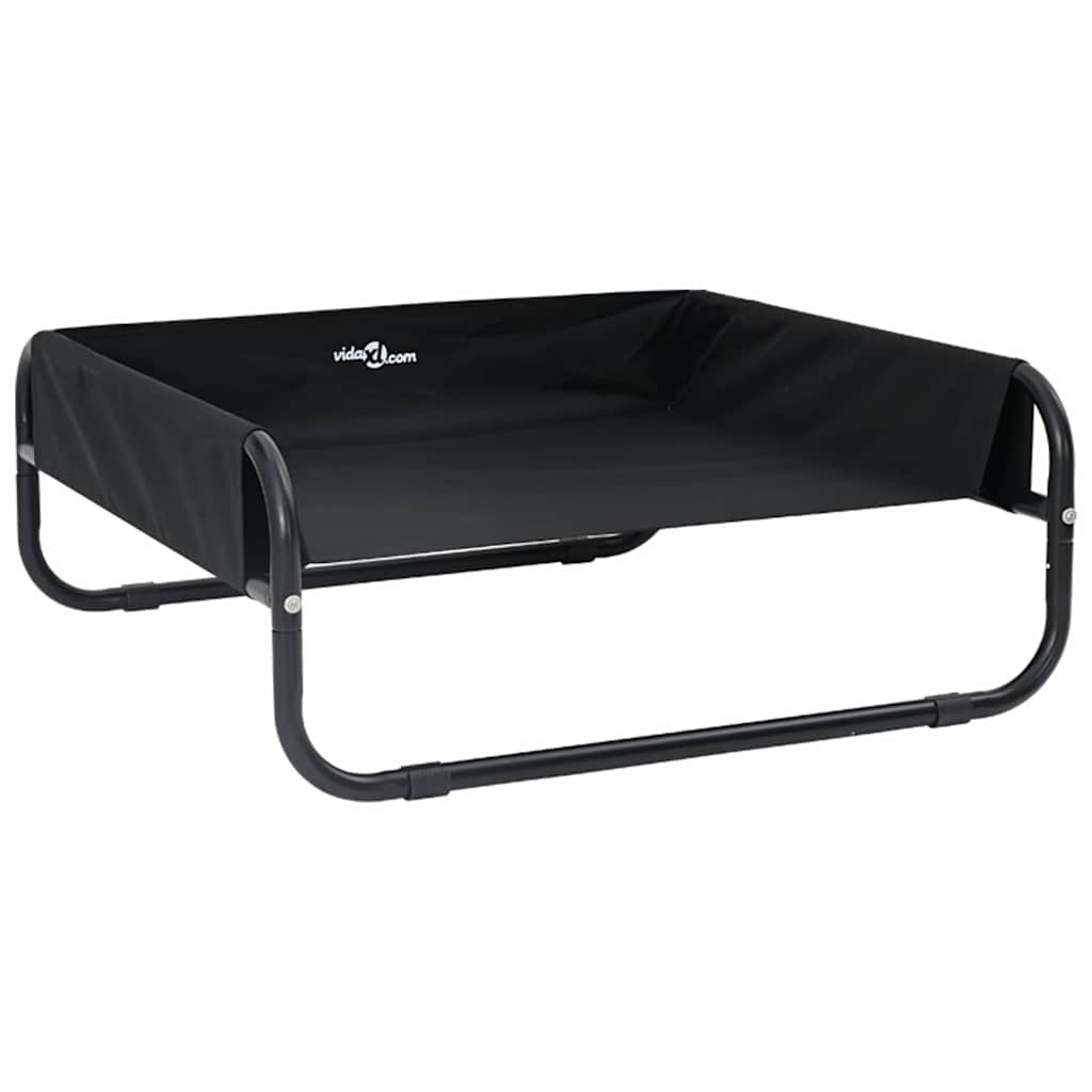 Koiran Peti Musta Ml Oxford-Kangas Ja Teräs