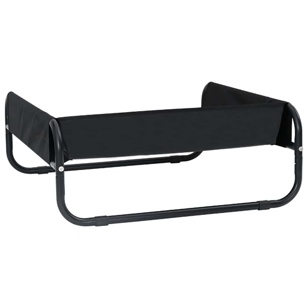 Koiran Peti Musta Ml Oxford-Kangas Ja Teräs