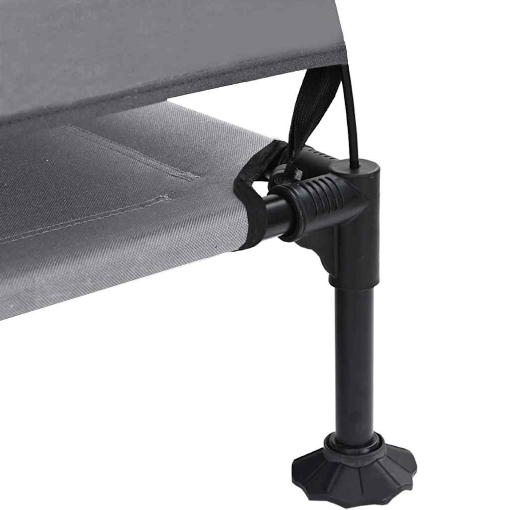 Korotettu Koiranpeti Vaaleanharmaa 127 X 81 X 108 Cm