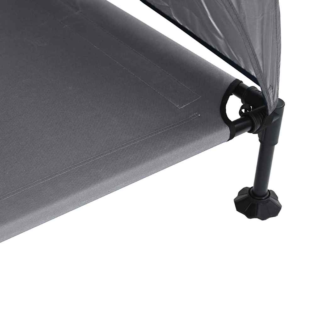 Korotettu Koiranpeti Vaaleanharmaa 127 X 81 X 108 Cm