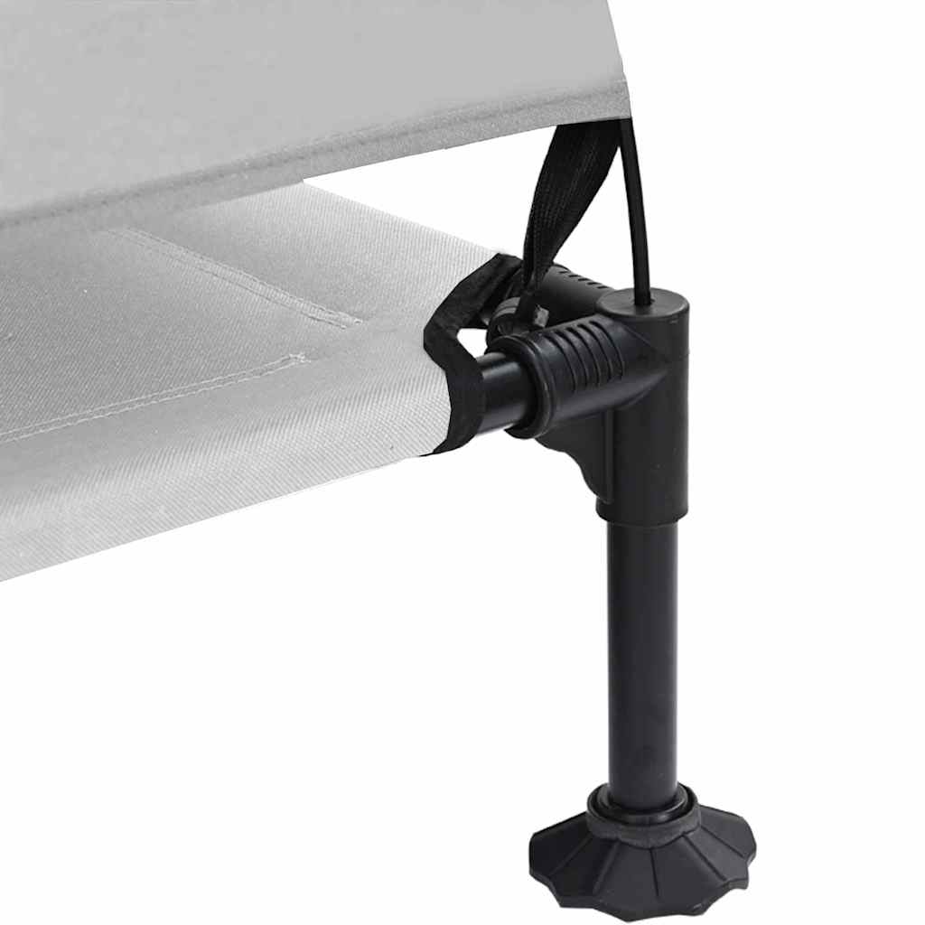 Korotettu Koiranpeti Harmaa Hopea 127 X 81 X 108 Cm