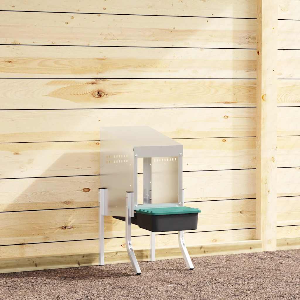 Kanan Pesälaatikko 2 Lokeroa Jaloilla Galvanoitu Teräs