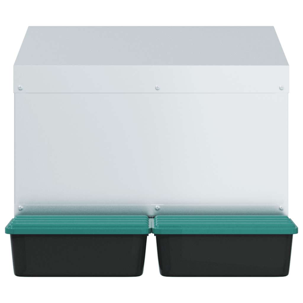 Kananpesälaatikko 2 Lokeroa Seinäkiinnitys Sinkitty Teräs