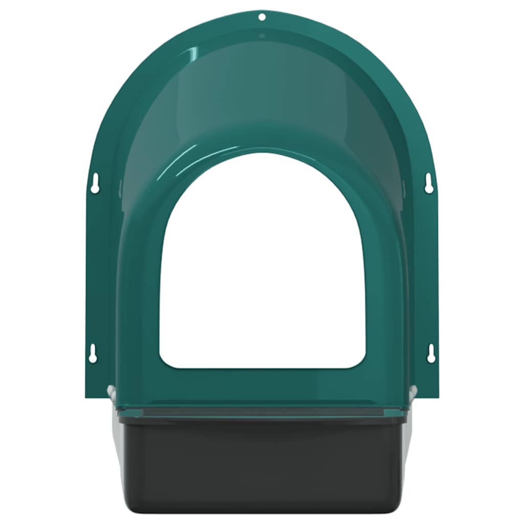 Kanan Pesälaatikot 4 Kpl Seinälle Kiinnitettävä Tummanvihreä Muovi