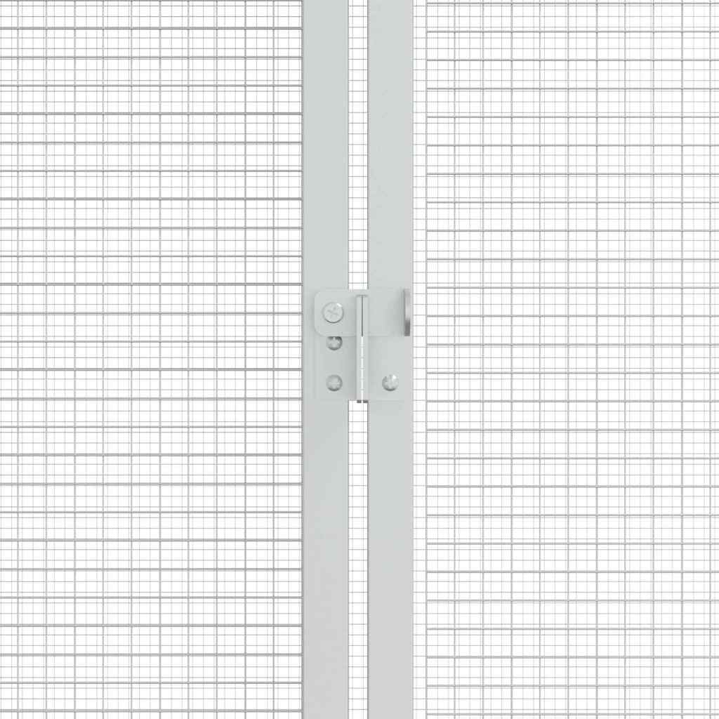 Lintuhäkki Antrasiitti 227 X 310 X 247 Cm Galvanoitu Teräs