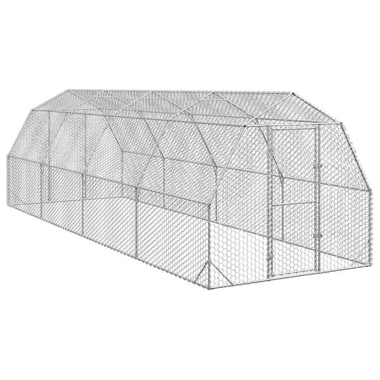 Kanan Juoksu 2,5X8X2,25 M Galvanoitua Terästä