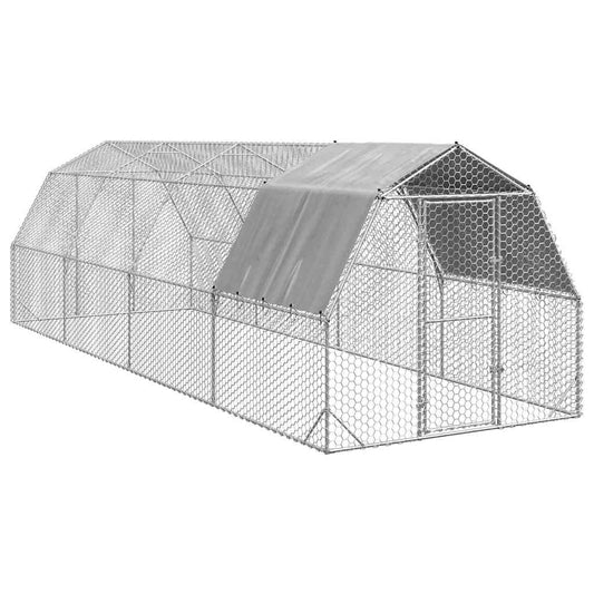Kanan Juoksu Katolla 2,5X12X2,25 M Galvanoitua Terästä