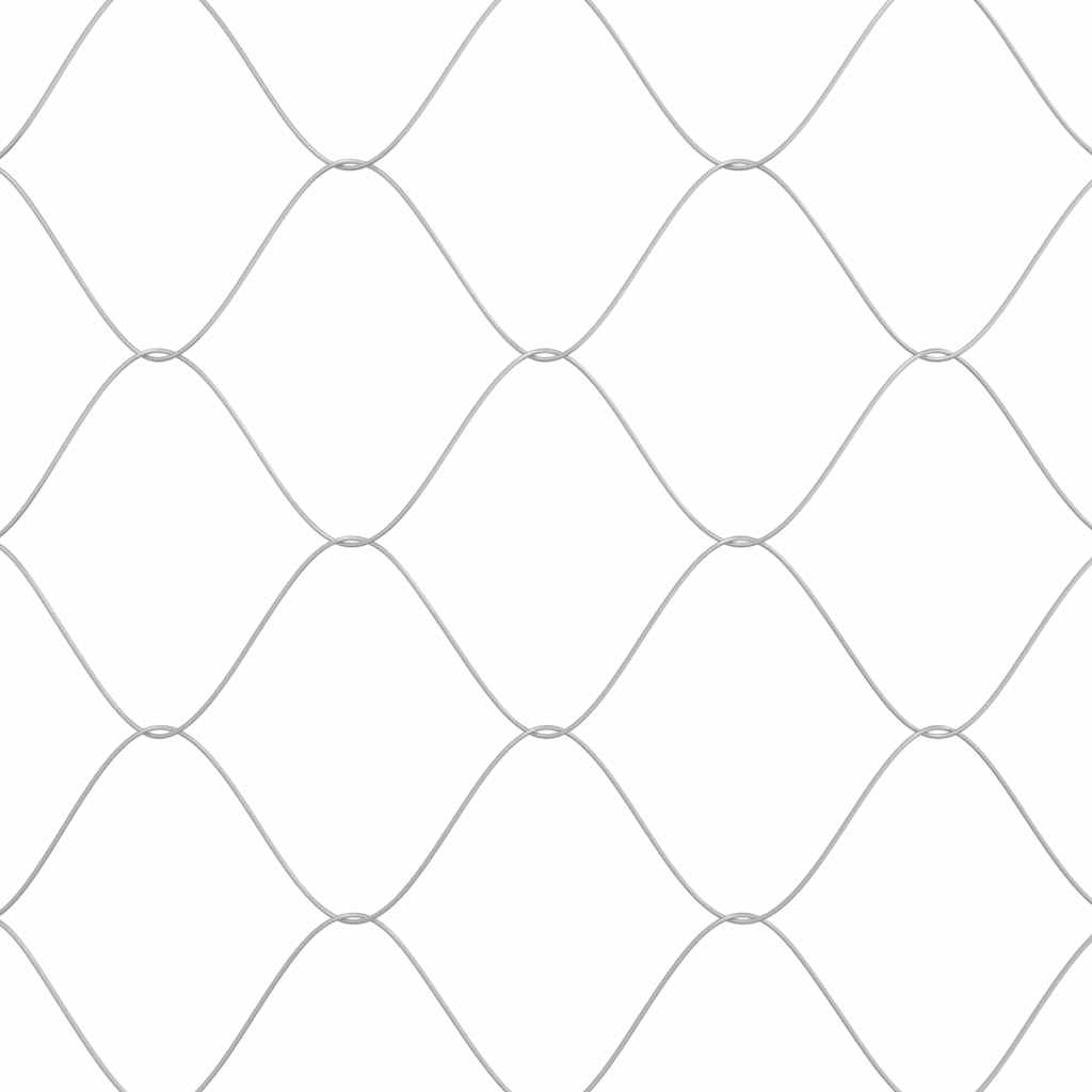 Koiranhäkki Hopea 400 X 200 X 256 Cm Galvanoitu Teräs