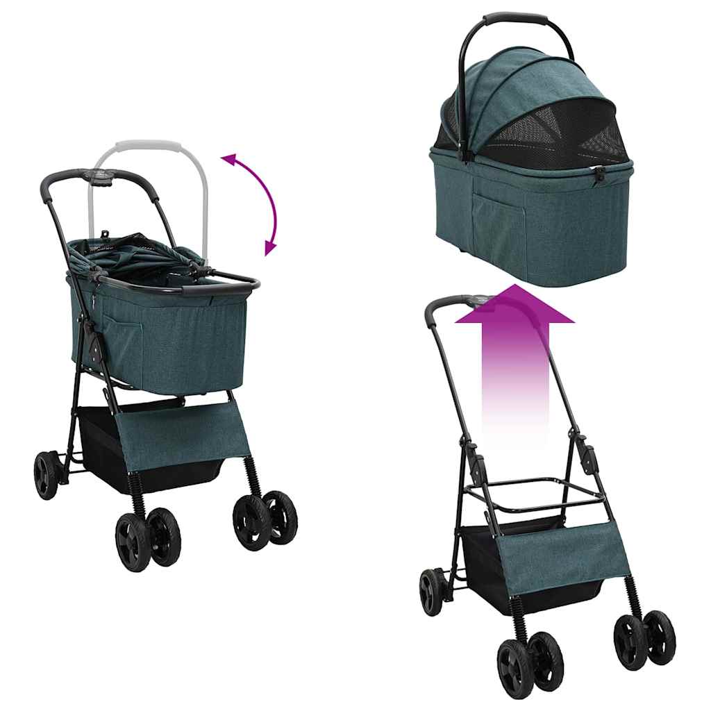 Käytävä Lemmikkiratkaisu Säädettävä Vihreä 81 X 47 X 99 Cm