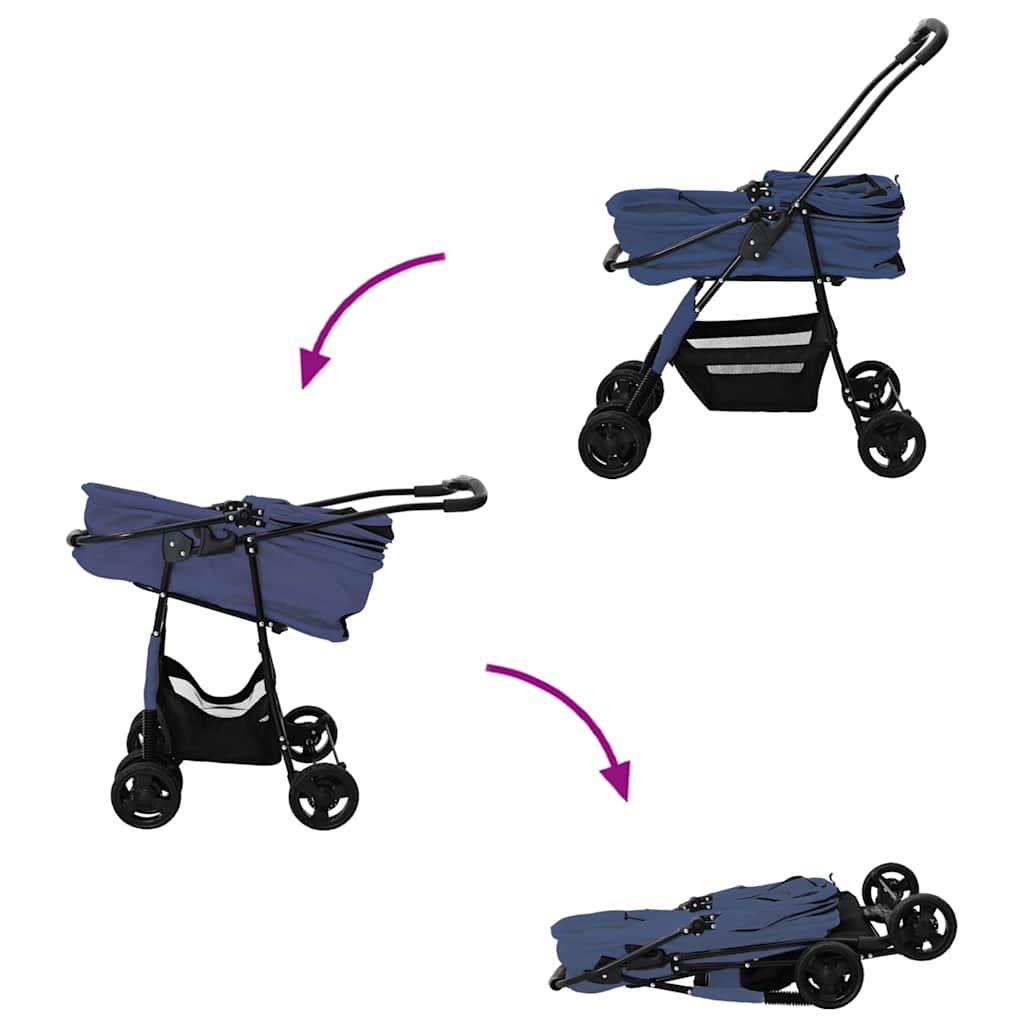 Käytävä Lemmikkiratkaisu Säädettävä Sininen 81 X 47 X 99 Cm